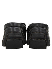 2005年製ロゴプレートドライビングシューズ ブラック #6.5