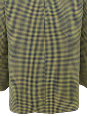 黄色/海军蓝图案夹克