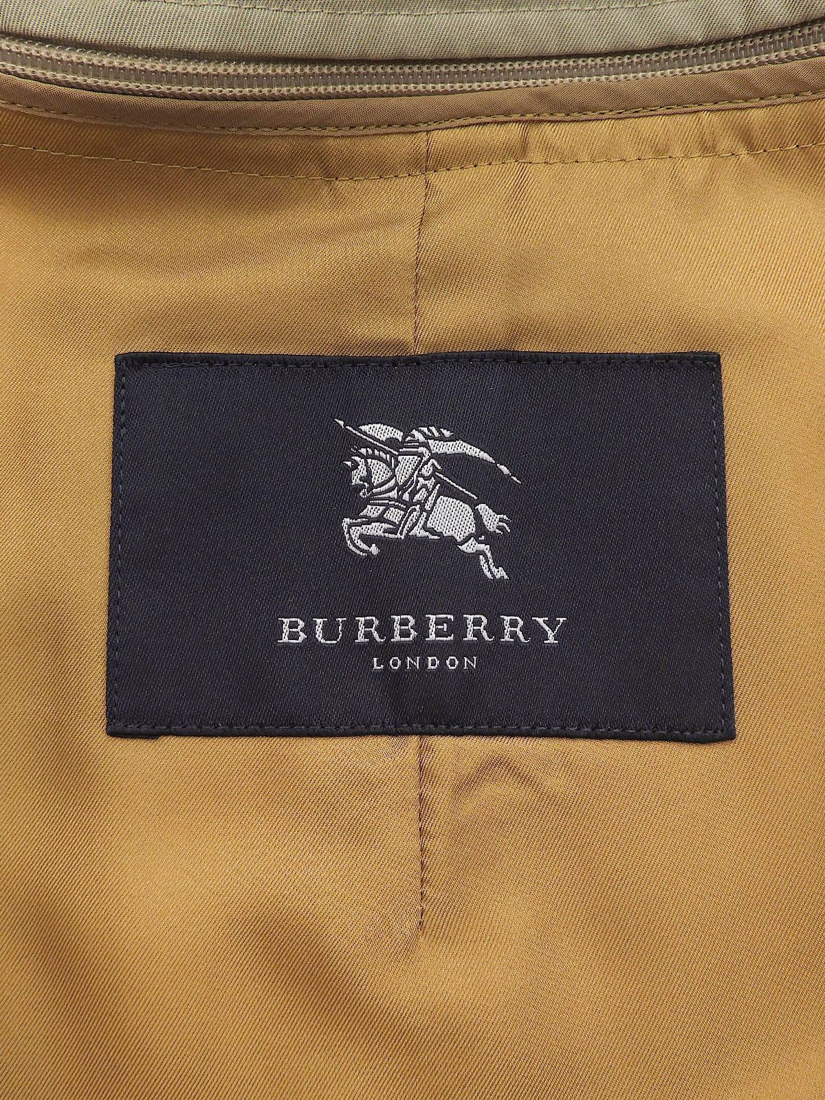 Nova Check Lining Trench Coat in Beige