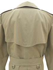 Nova Check Lining Trench Coat in Beige
