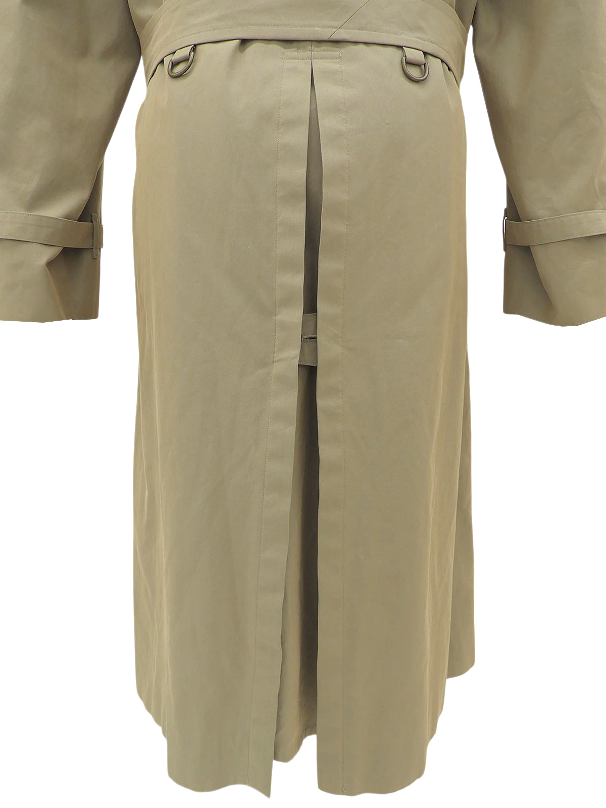 Nova Check Lining Trench Coat in Beige