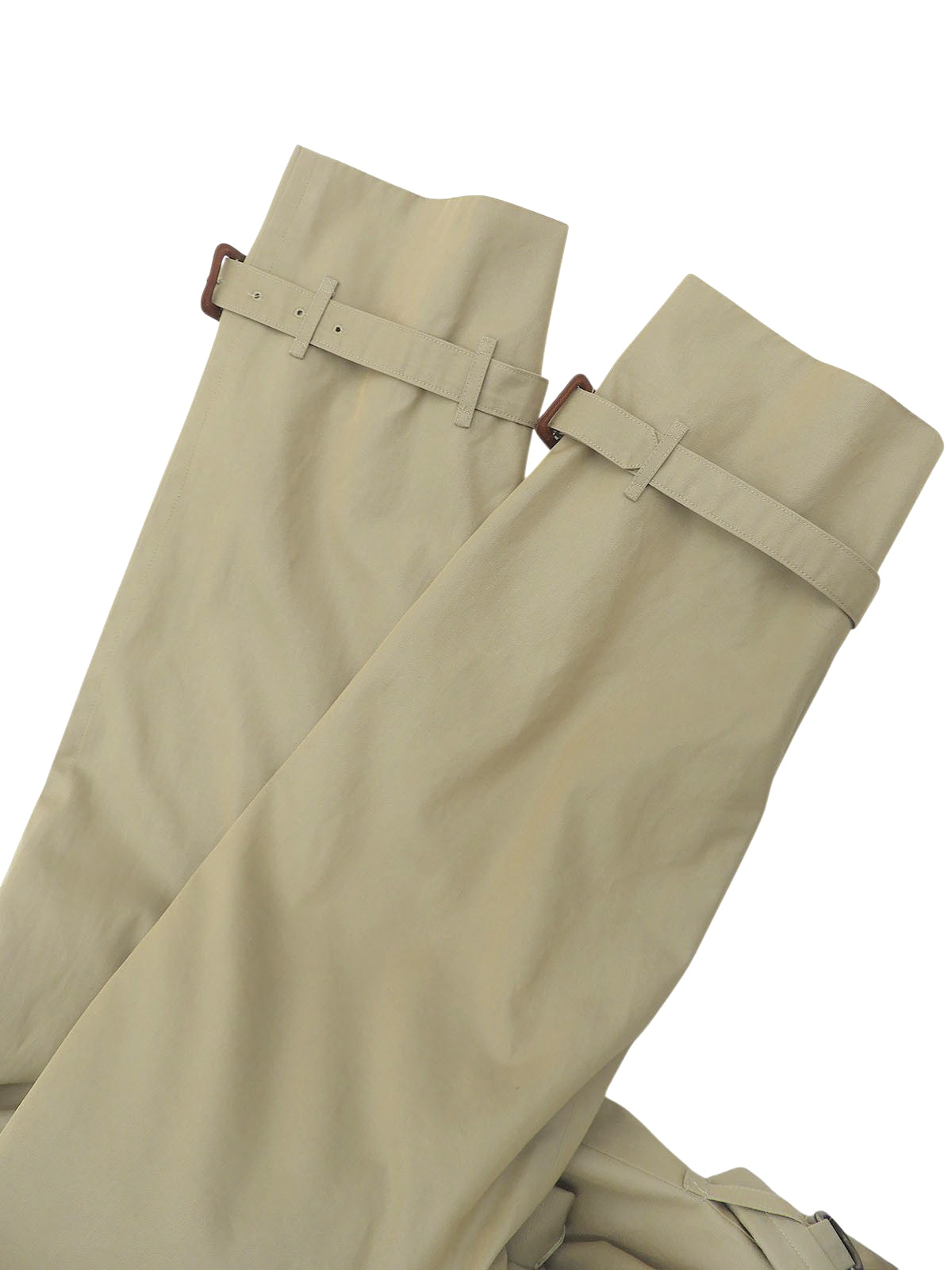 Nova Check Lining Trench Coat in Beige
