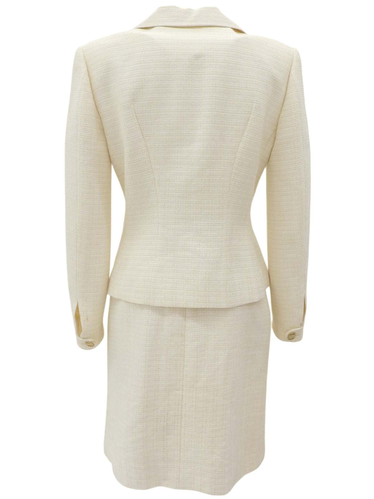 粗花呢 Gancini 餐盘套装，象牙色