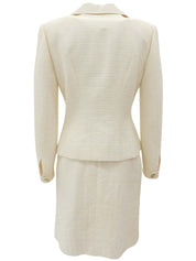 粗花呢 Gancini 餐盘套装，象牙色