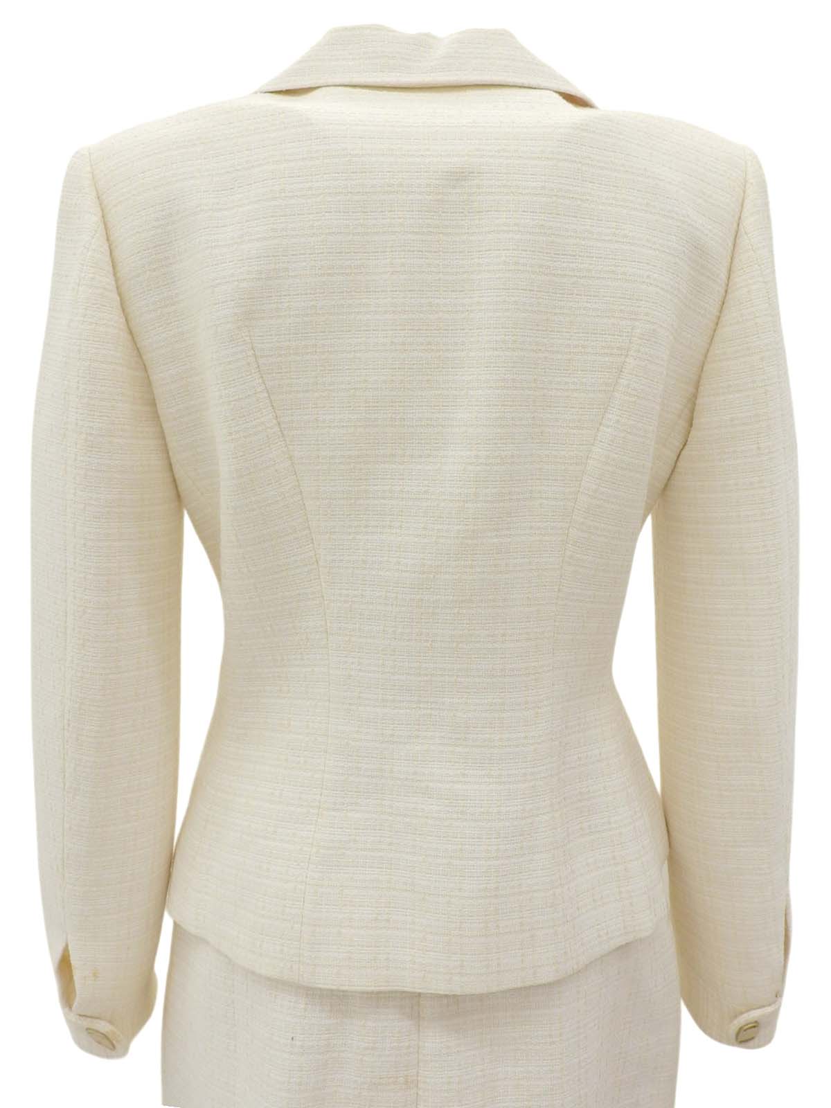 粗花呢 Gancini 餐盘套装，象牙色