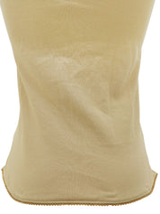Rhinestone Cowgirl Motif T-Shirt #12 Beige