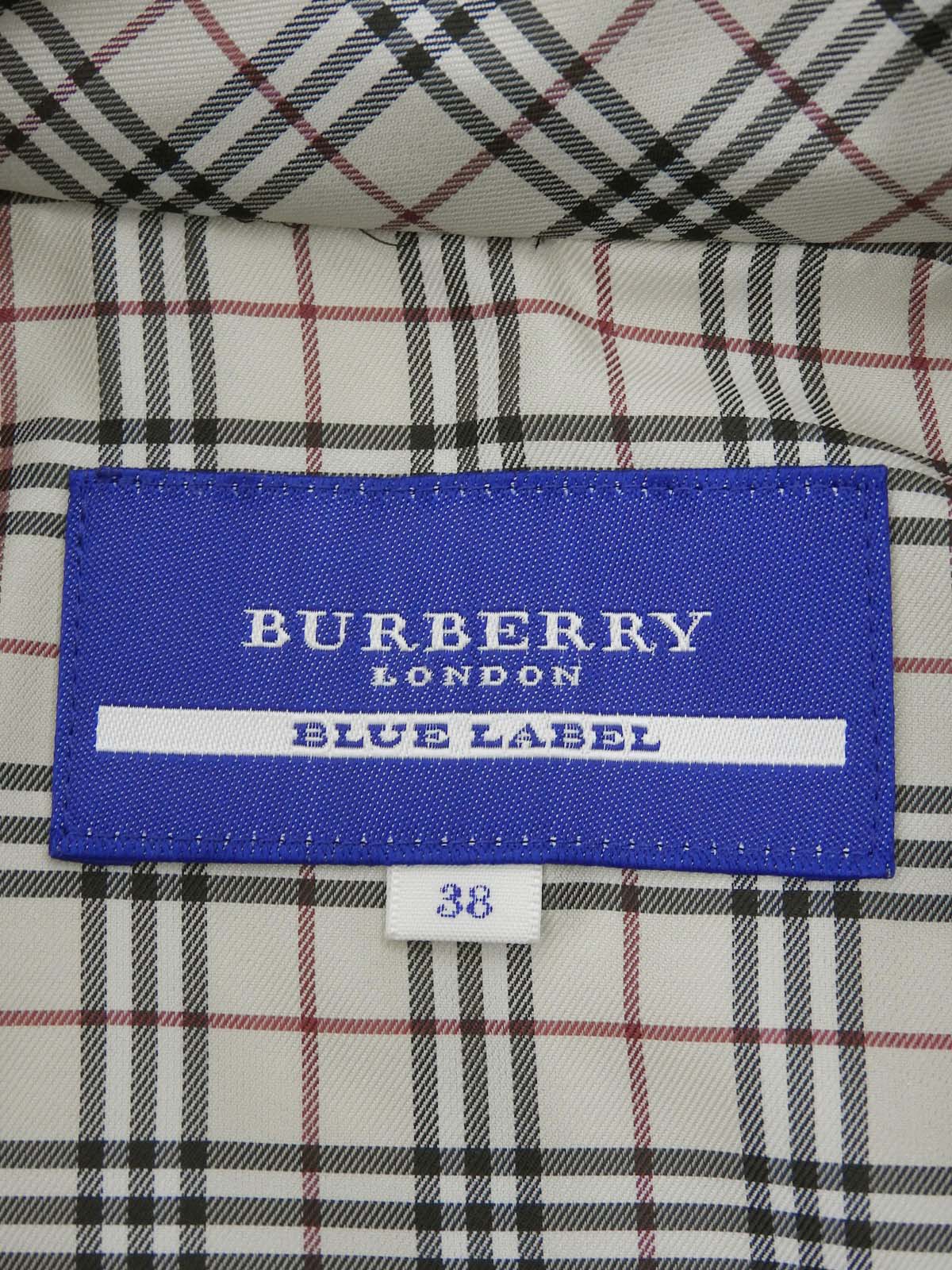 フェイクムートンロゴボタンジャケット ブラック #38