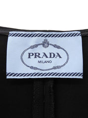 フレア半袖ワンピース ブラック