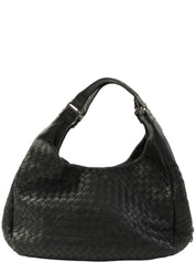 Intrecciato Handbag in Black