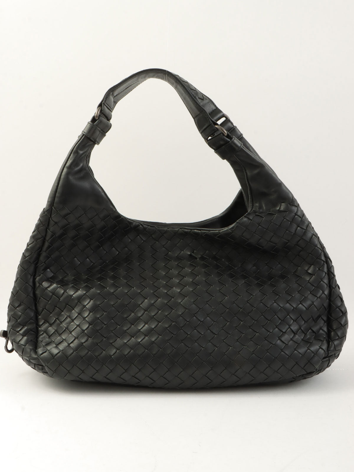 Intrecciato Handbag in Black