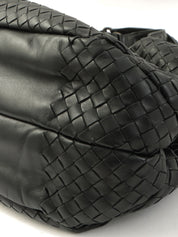 Intrecciato Handbag in Black