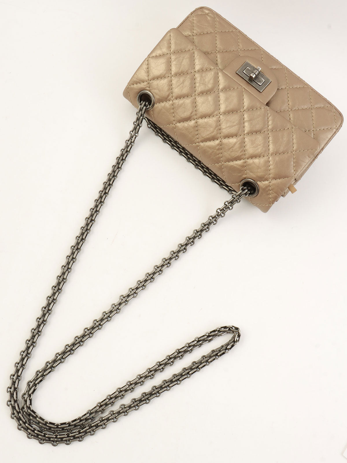 2.55 Classic Flap Chain Bag, Bronze, circa 2012