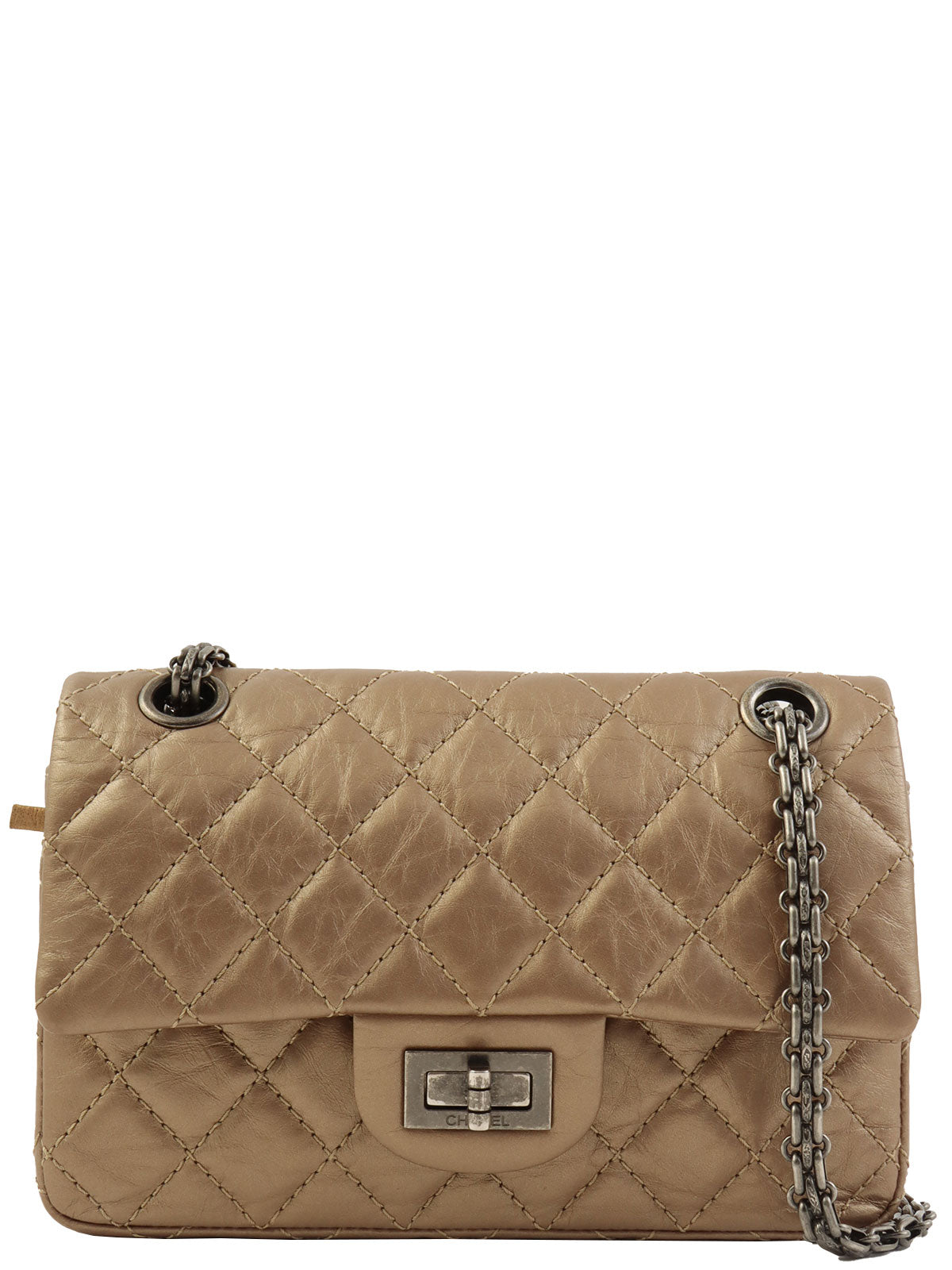 2012款 2.55 经典翻盖链条包（青铜色）