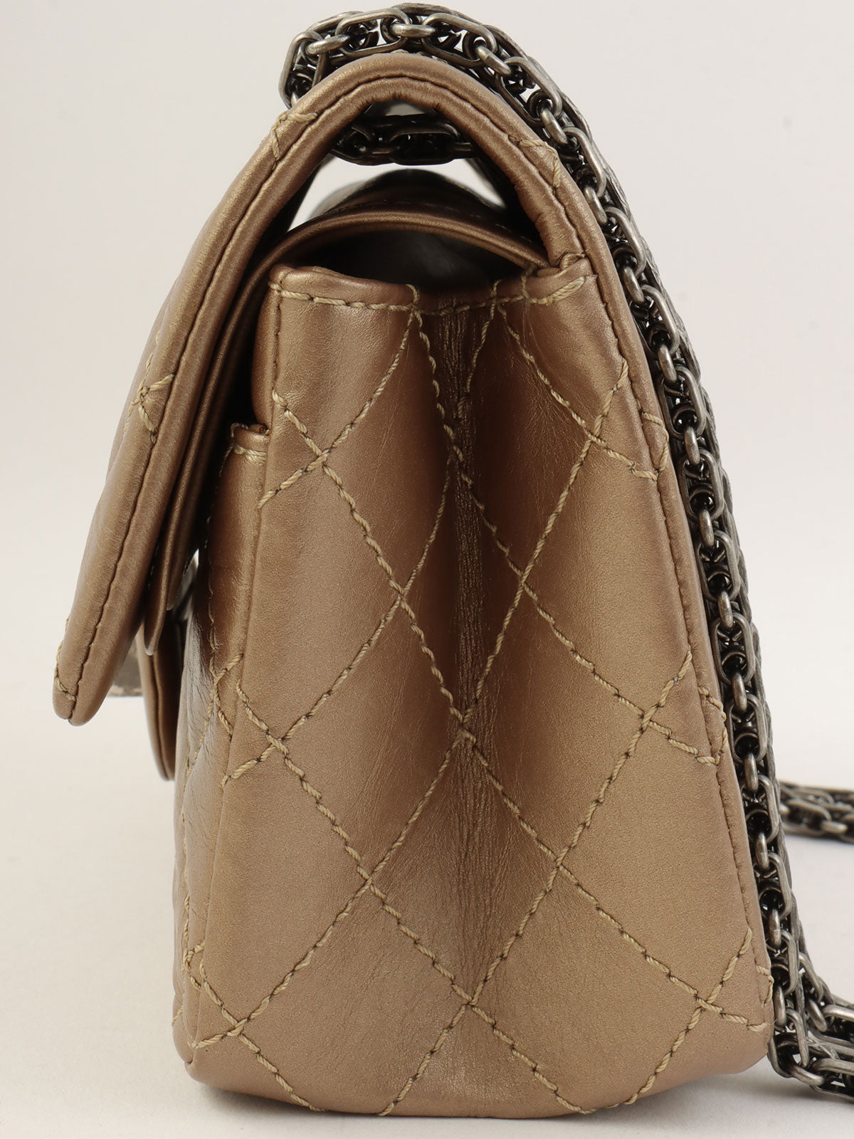 2012款 2.55 经典翻盖链条包（青铜色）