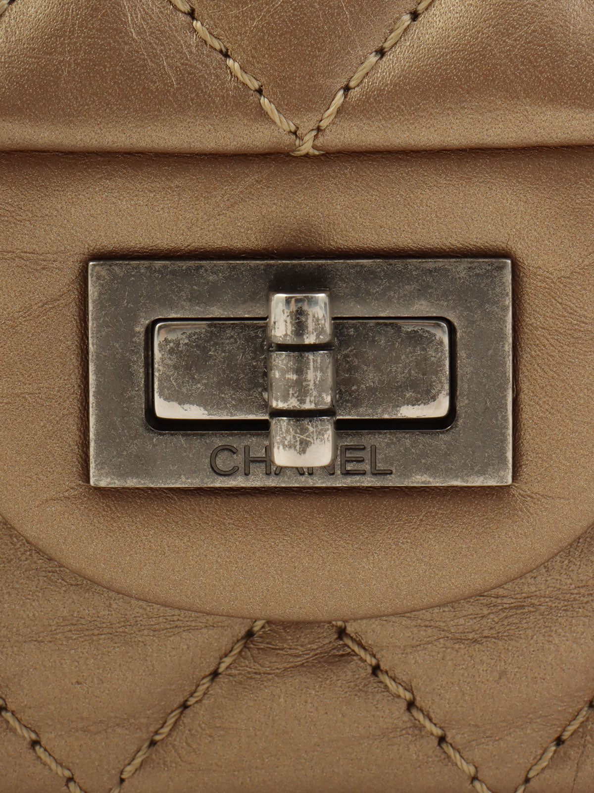 2.55 Classic Flap Chain Bag, Bronze, circa 2012
