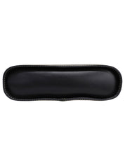 Y-cut Logo Charm Shoulder Bag Navy