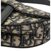 Trotter Pattern Saddle Bag Mini Navy