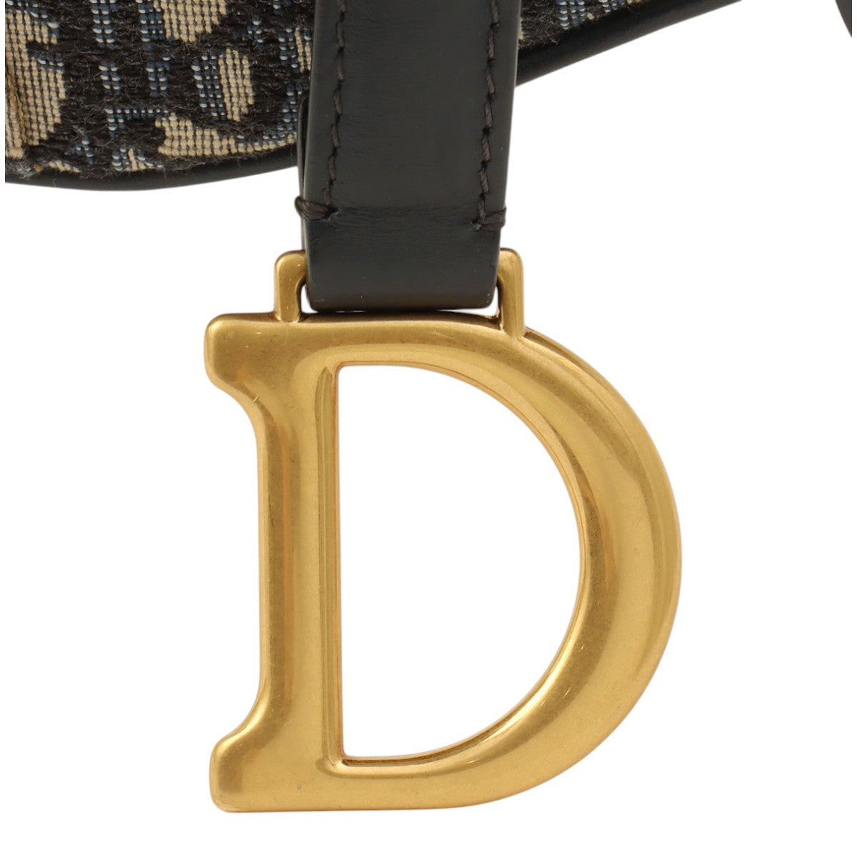Trotter Pattern Saddle Bag Mini Navy