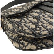 Trotter Pattern Saddle Bag Mini Navy