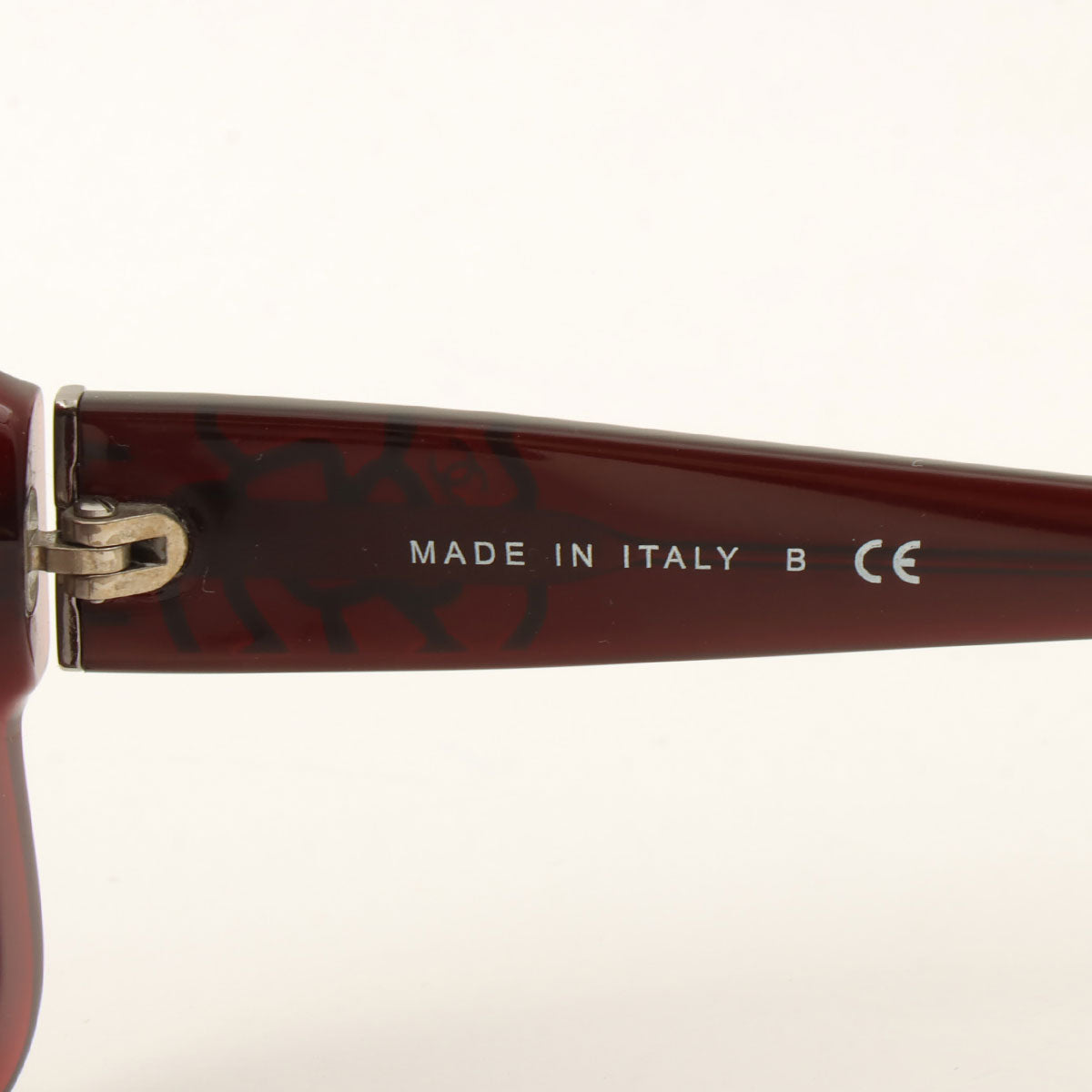 カメリアCCマークサングラス ボルドー