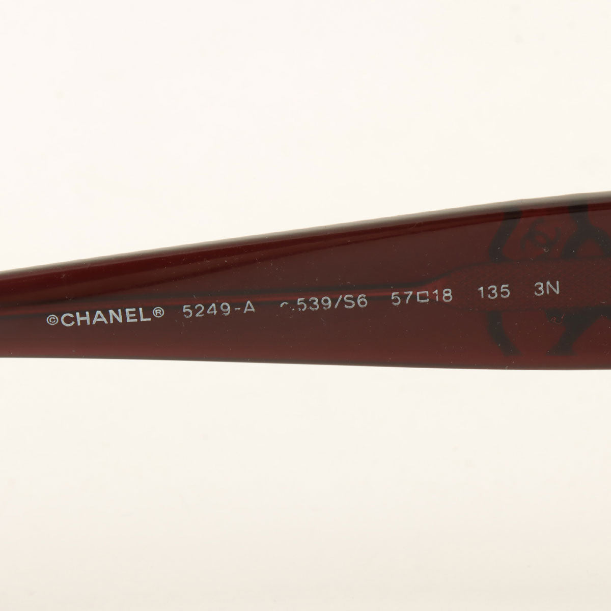 Camellia CC Mark Sunglasses, Bordeaux