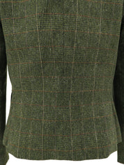 チェックパターンジャケット カーキ