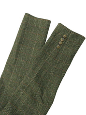 チェックパターンジャケット カーキ