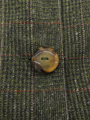 チェックパターンジャケット カーキ