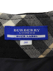 Check Pattern Dress in Black/Multi