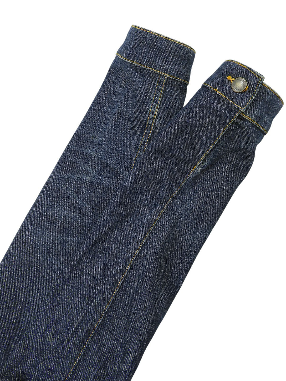 Denim Logo Button Jacket Indigo #34