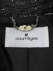 Logo按钮褶边设计套装 黑/白