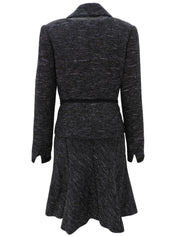 Logo按钮褶边设计套装 黑/白