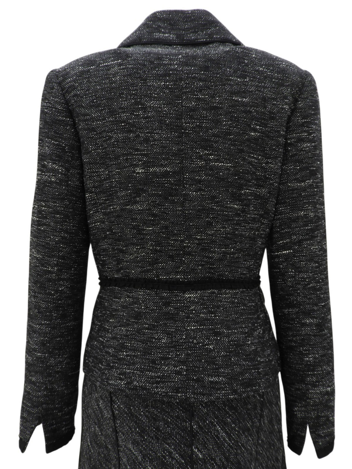 Logo按钮褶边设计套装 黑/白