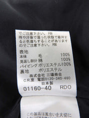 黑/白格纹荷叶边迷你裙