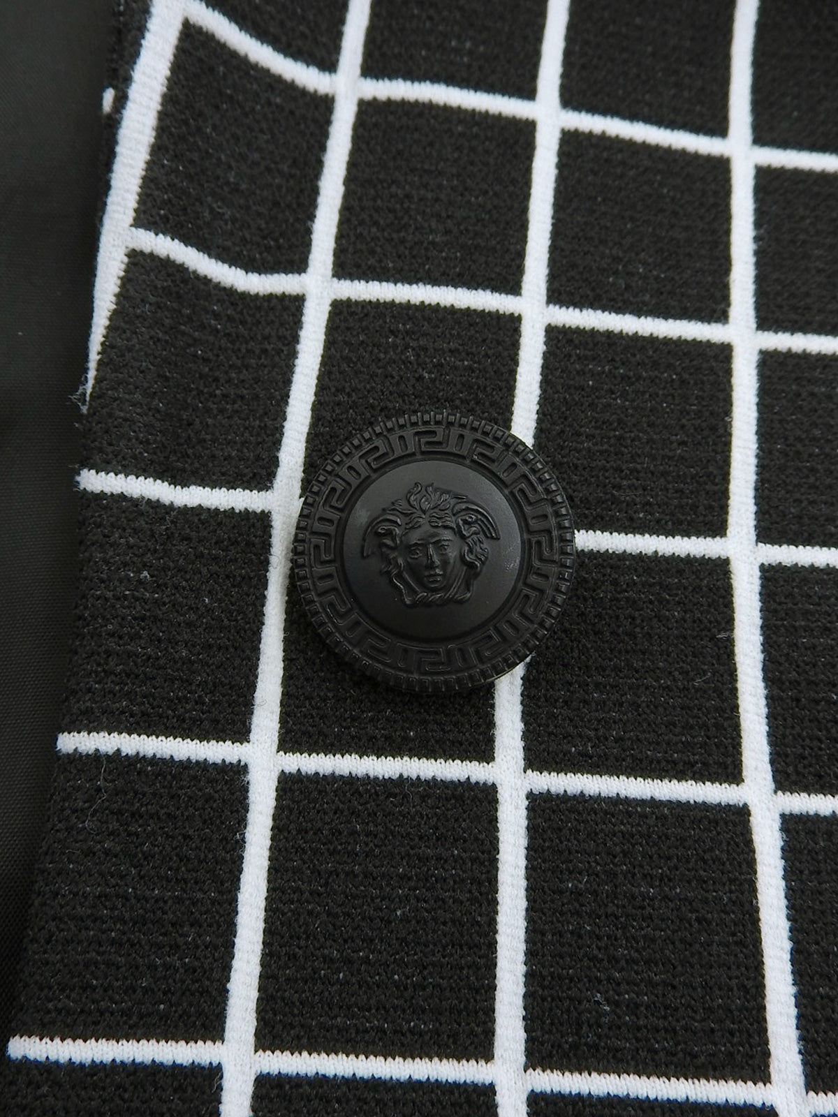 チェックパターンセットアップ ブラック/マルチ #26