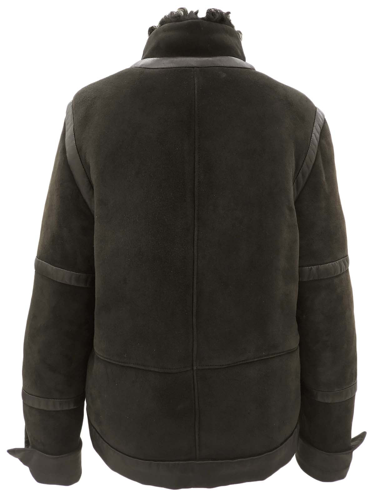 Mouton Jacket Black
