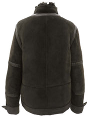 Mouton Jacket Black