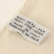 Logo Ribbon Motif Scarf White/Red