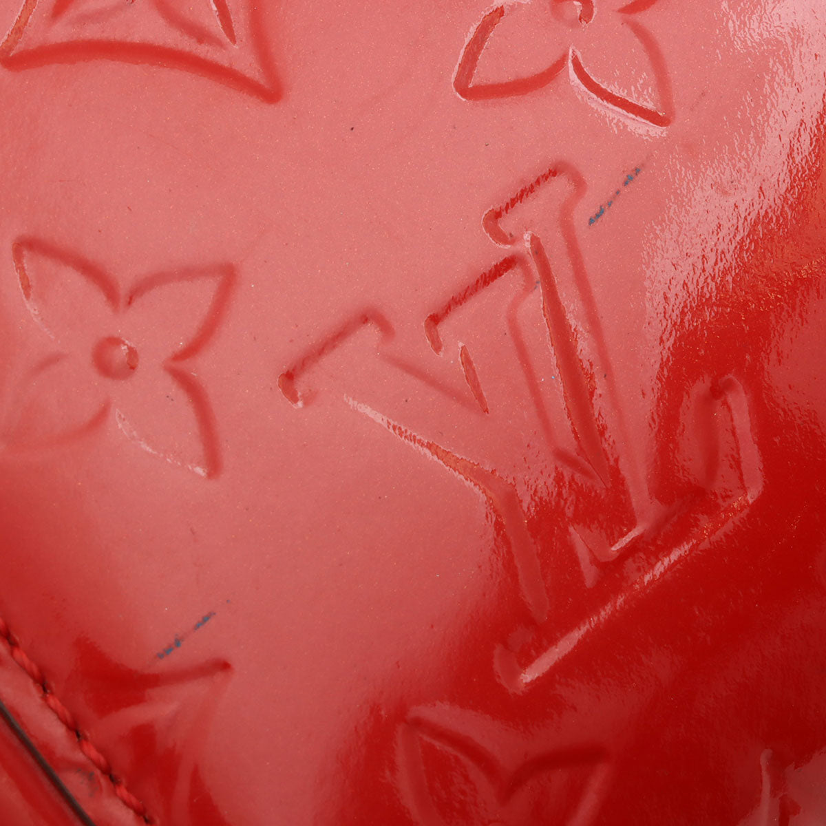 2015年款 Monogram Vernis Brea PM 樱桃红