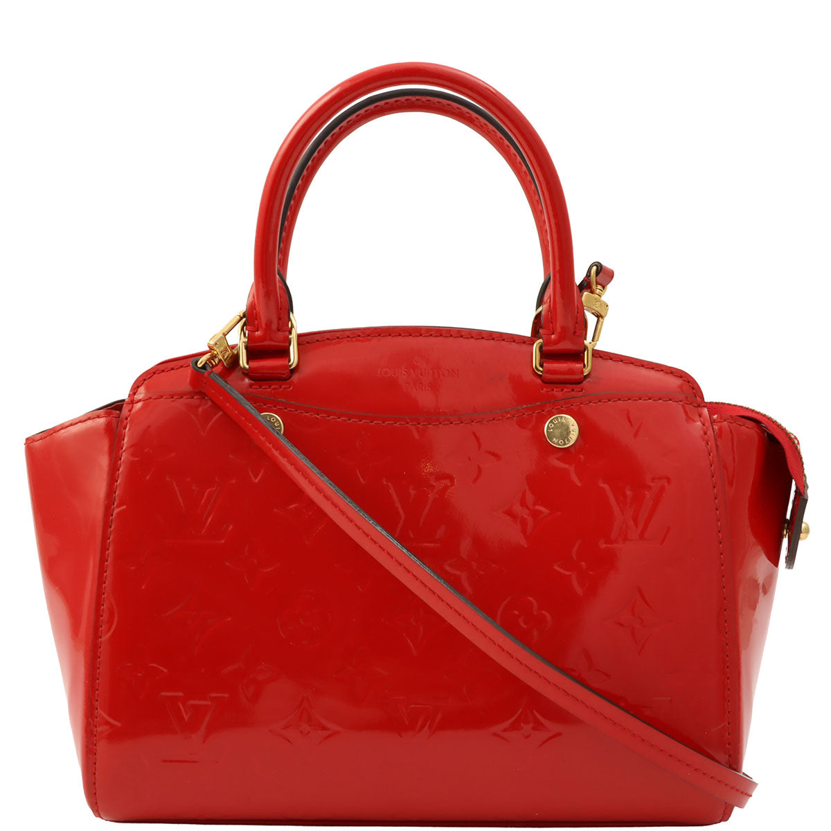 2015 Monogram Vernis Brea PM Cerise