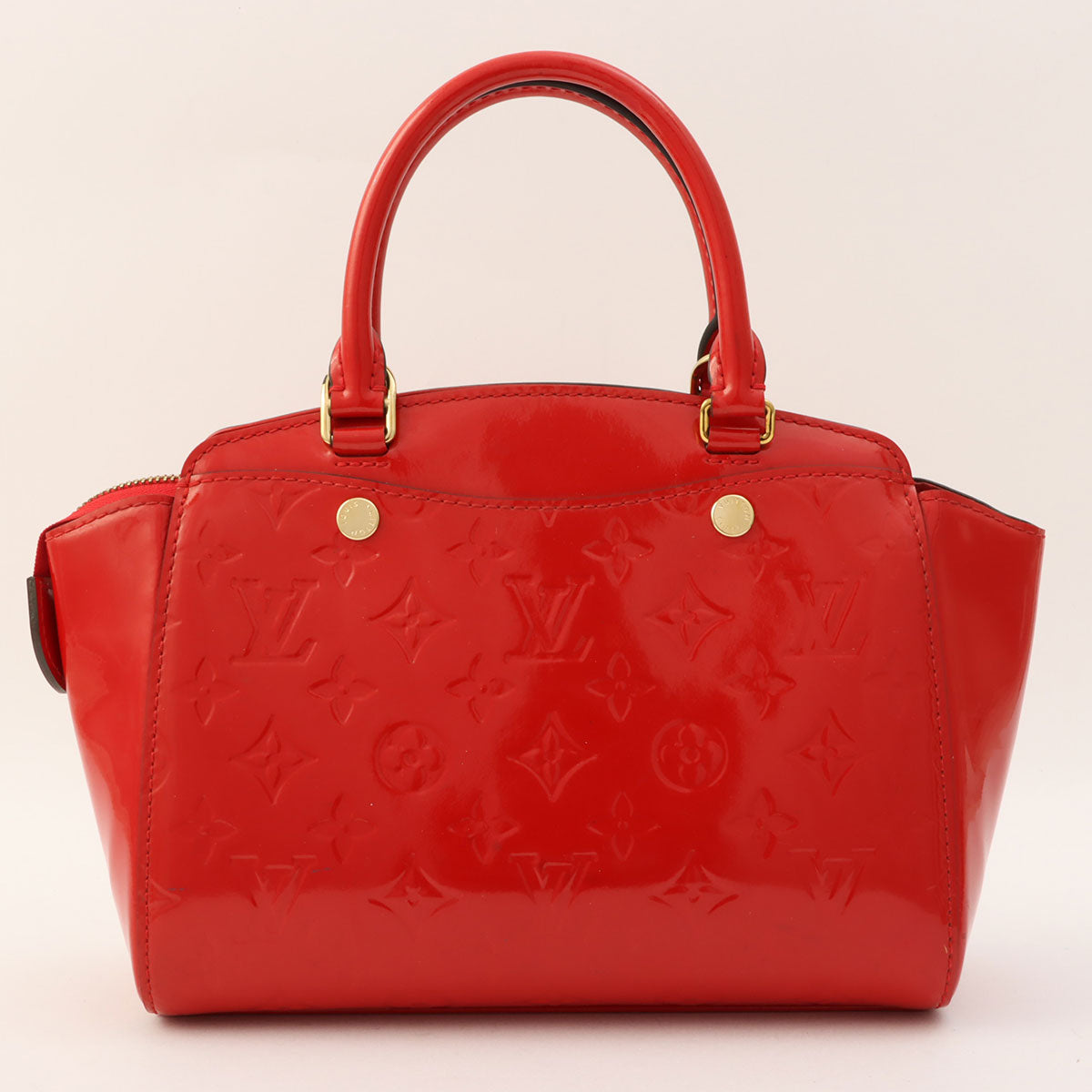 2015年款 Monogram Vernis Brea PM 樱桃红