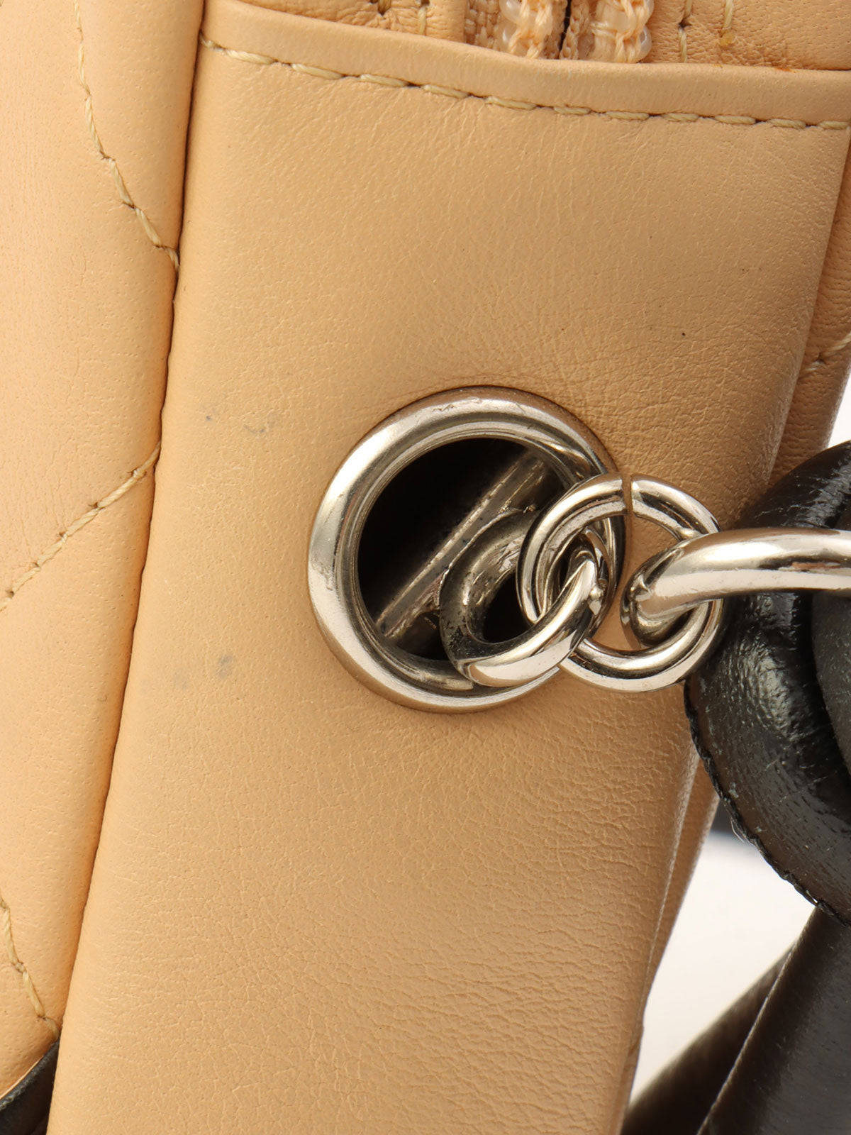 2003年頃製 カンボンミニショルダーバッグ ベージュ/ブラック