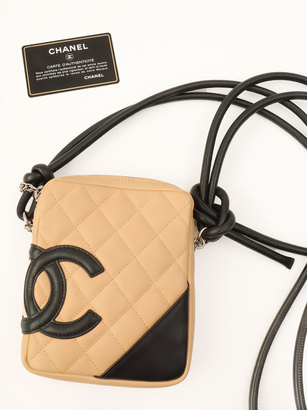 2003年頃製 カンボンミニショルダーバッグ ベージュ/ブラック