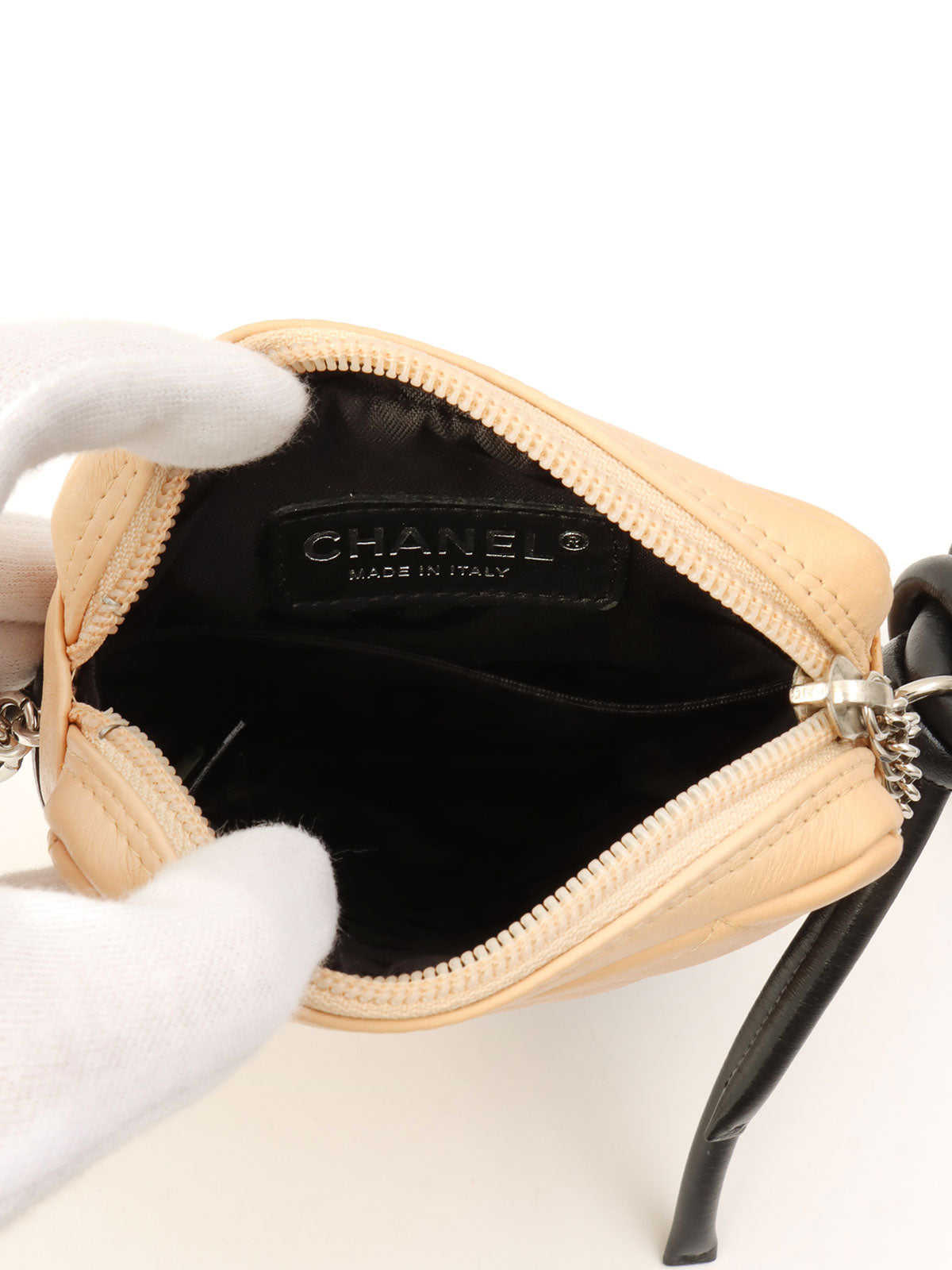 2003年頃製 カンボンミニショルダーバッグ ベージュ/ブラック