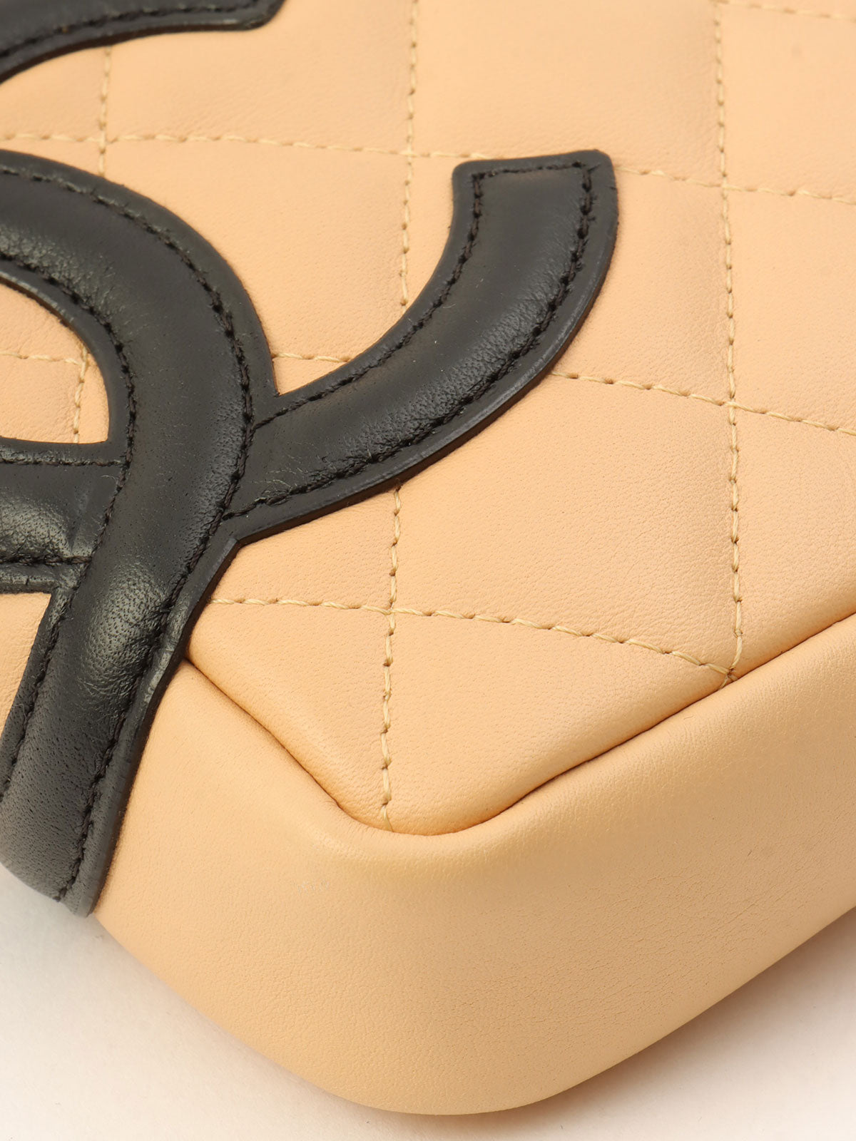 2003年頃製 カンボンミニショルダーバッグ ベージュ/ブラック