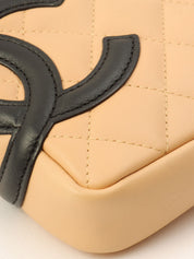 2003年頃製 カンボンミニショルダーバッグ ベージュ/ブラック