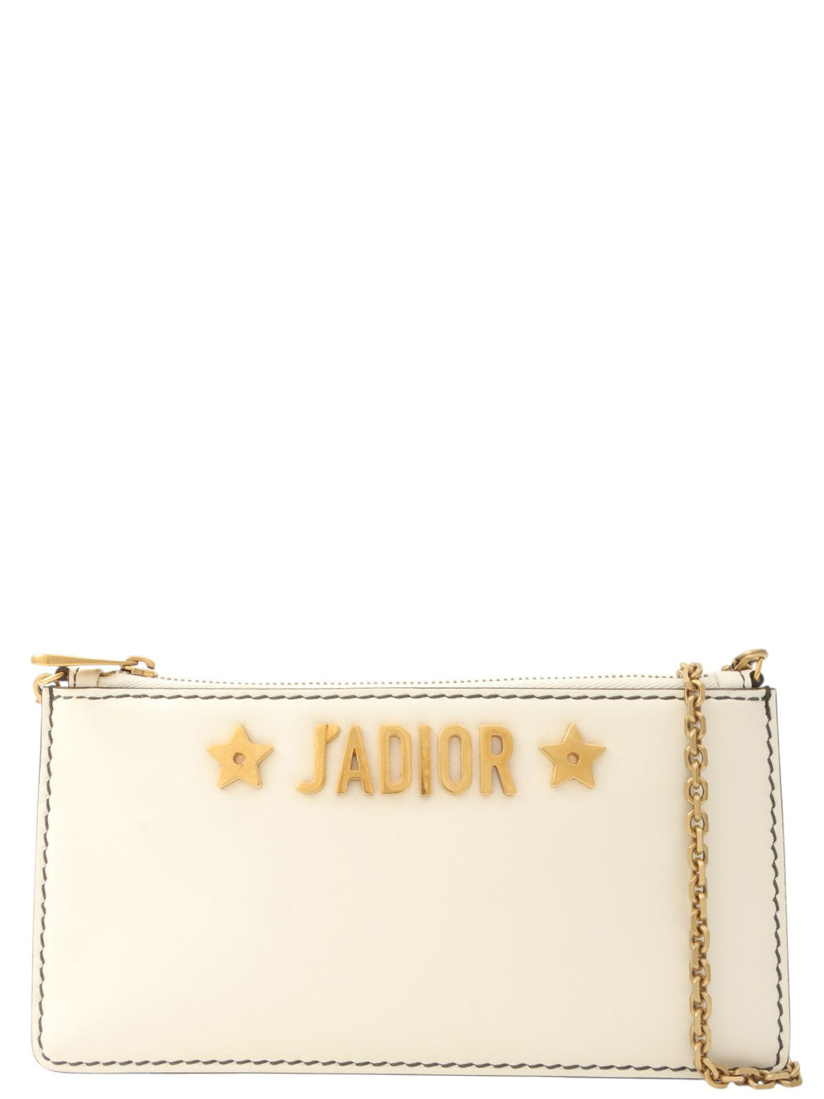 J'ADIOR Chain Shoulder Bag White