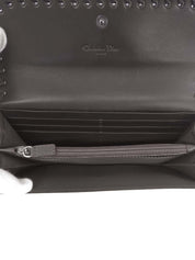 トロッターパターンハートロゴエンボスロングウォレット ブラウン