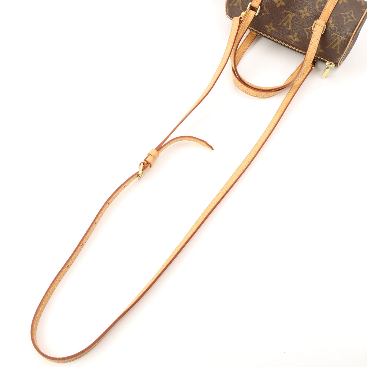 2003年帆布Monogram Papillon 19棕色
