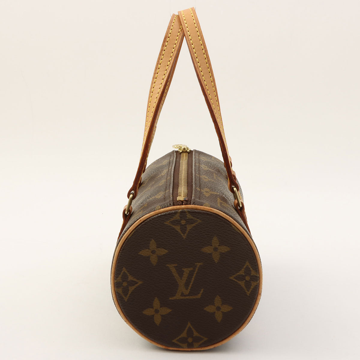 2003年帆布Monogram Papillon 19棕色